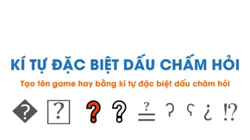 Khám Phá Kí Tự Đặc Biệt Dấu Chấm Hỏi: Hướng Dẫn Chi Tiết